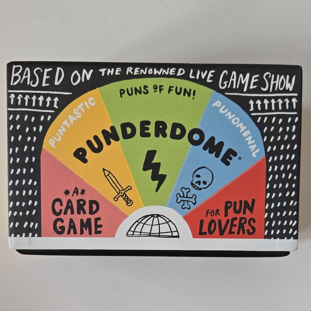 Punderdome: A Card Game for Pun Lovers | New In Box | Unplayed